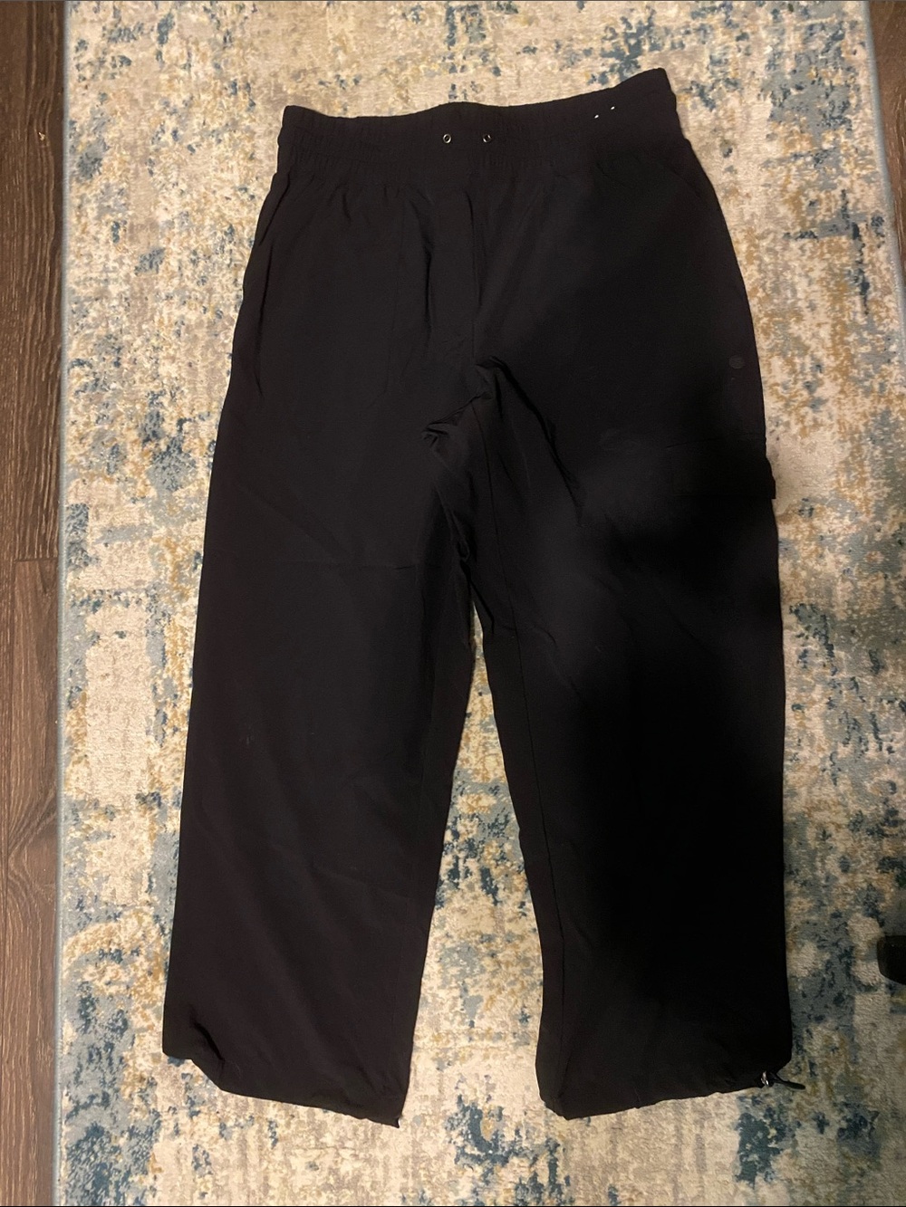 RBX Women’s Black Drawstring capris  - Classic Everyday Wear